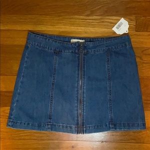 Altard state jean skirt